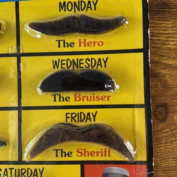 Stylish Mustaches Set - 7 Colors - Picture 5 of 5